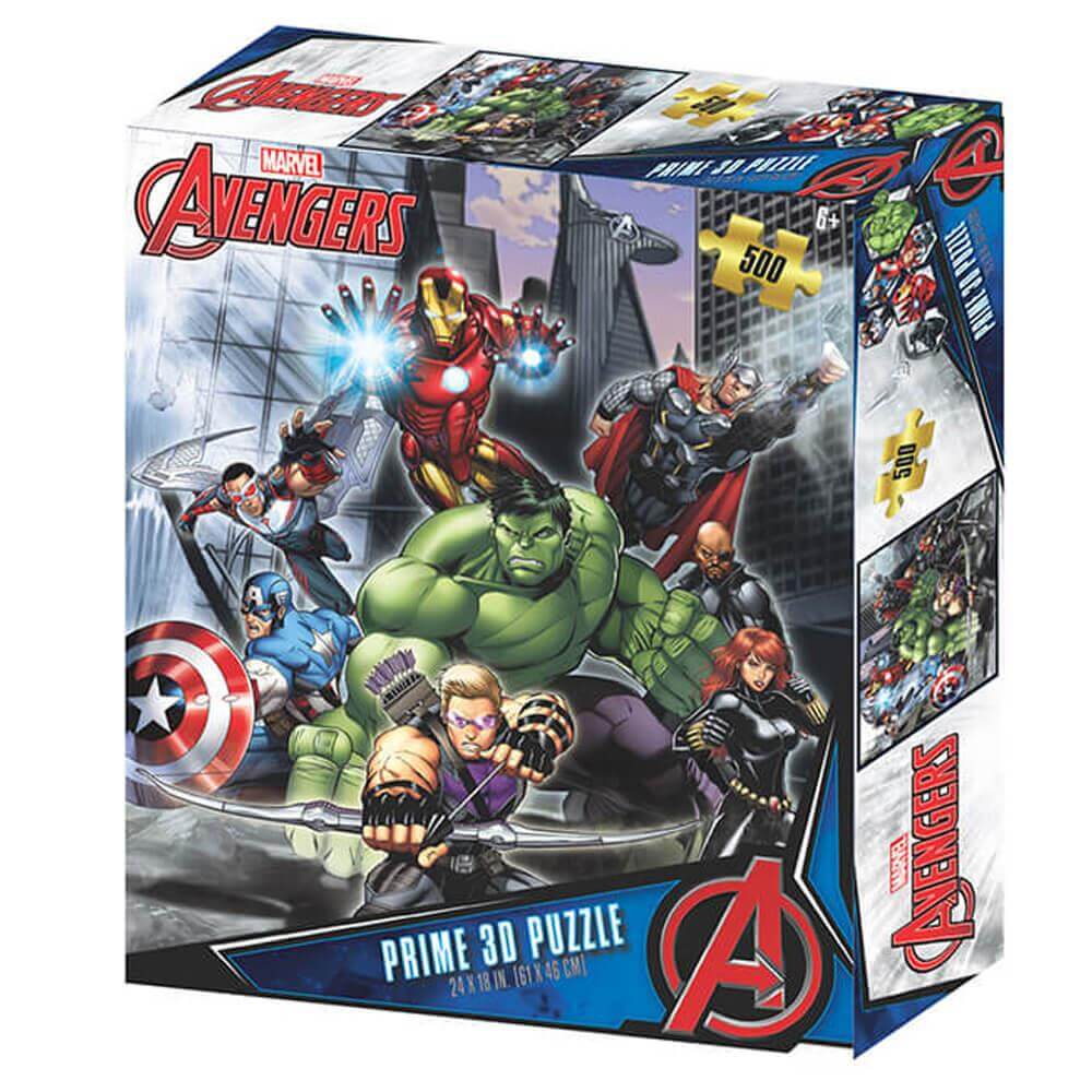 Kidicraft Avengers Battle 3D Puzzle - 500 Pieces